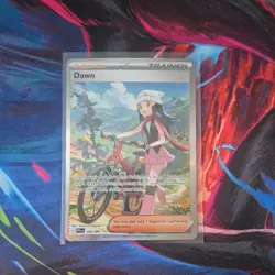 Pokemon Dawn 129/094 Phantasmal Flames Trainer Full Art Special Illustration - Image 1