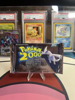 Topps Pokemon The Movie 2000 Sealed Booster Pack Lugia - Image 1