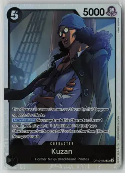 Kuzan OP10-082 One Piece Royal Blood Super Rare Near Mint - Image 1