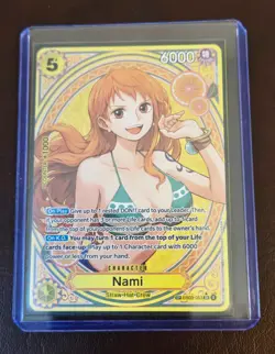 Nami (053) (SP) EB03-053 Extra Booster One Piece Heroines Edition Foil Mint - Image 1