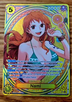Nami (053) (SP) EB03-053 Extra Booster One Piece Heroines Edition Foil Mint - Image 3