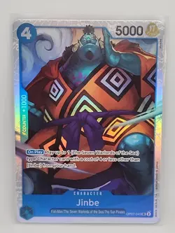 Jinbe (045) OP07-045 500 Years in the Future FOIL Holo One Piece SR - Image 1