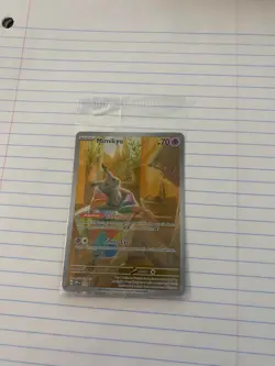 Mimikyu 075 Sv: Scarlet & Violet Holo SEALED PROMO Full Art Pokemon Card - Image 1