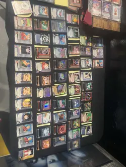 Score Dragon Ball Z TCG Mixed Card Lot Goku Vegeta Frieza Cell Piccolo Foil 50 - Image 1