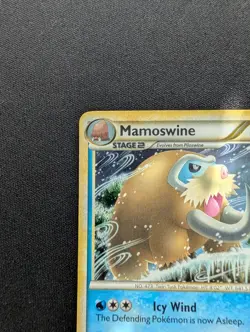 M/NM Pokemon Mamoswine Holo Card 5/102 Triumphant - Image 2
