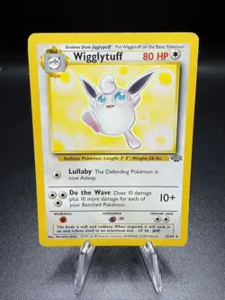 Pokemon TCG/ WOTC- Wigglytuff- Jungle Card 32/64 Unlimited Non-Holo Rare MP/HP! - Image 1