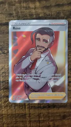 Pokemon card ROSE 189/189 Darkness Ablaze Ultra Rare Full Art Trainer NM - Image 1