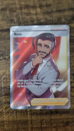Pokemon card ROSE 189/189 Darkness Ablaze Ultra Rare Full Art Trainer NM - Image 3