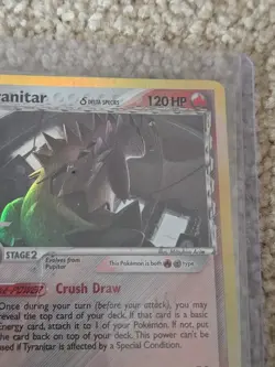 Tyranitar 16/113 Played EX Delta Species 2005 Reverse Holo Rare Pokemon Card TCG - Image 5