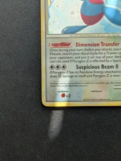 M/NM Pokemon Porygon-Z Holo Card 7/102 Triumphant - Image 4