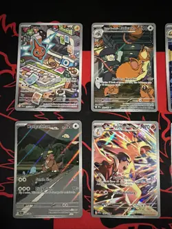 Lot Of 8 Pokemon Cards From Destined Rivals Full Arts And More Pack Fresh NM - Image 2
