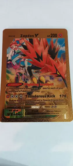 Gold Foil Fan Art Cards - LP - Image 1
