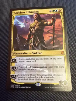 Sarkhan Unbroken - MTG Dragons of Tarkir - Image 1