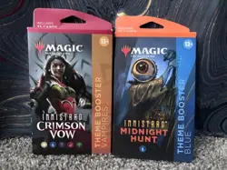 Set of 2 Magic the Gathering Innistrad booster packs - Image 1
