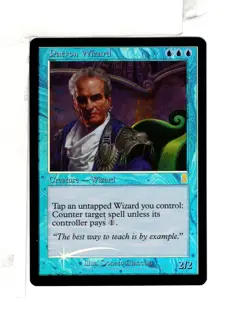MTG SkeenAB Patron Wizard FOIL from Odyssey. NM. - Image 1