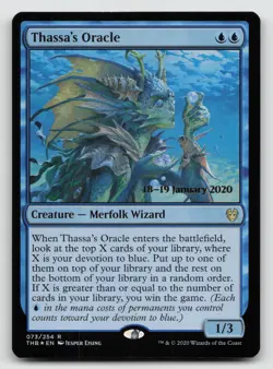 Thassa's Oracle *Foil* PRE 73 NM - Image 1