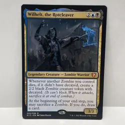 Wilhelt, the Rotcleaver Light Play, English Magic the Gathering MTG Commander: I - Image 1