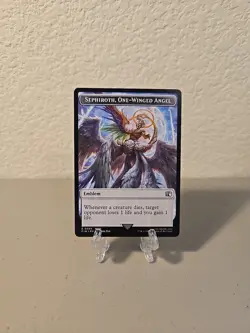 MTG Sephiroth One-winged Angel Robot Warrior 0024/0012 NM Final Fantasy Token - Image 1