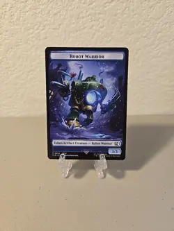 MTG Sephiroth One-winged Angel Robot Warrior 0024/0012 NM Final Fantasy Token - Image 2