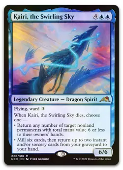 Kairi, the Swirling Sky #60 (Foil) (NM) Kamigawa Neon Dynasty NEO Magic MTG - Image 1