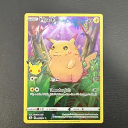 Pokemon Pikachu 005/025 Celebrations Holo 60 HP Basic Holo Rare Thunder Jolt - Image 1