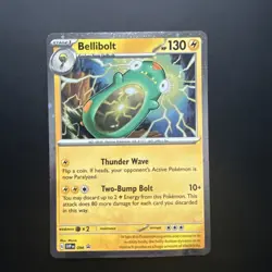 Pokemon Bellibolt Scarlet Violet #94 Black Star Promo Card Near Mint Condition - Image 1