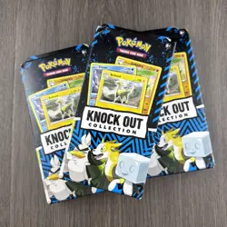 3 x Pokemon Knock Out Collection Box’s + 1 x Crown Zenith Booster Pack - Image 1