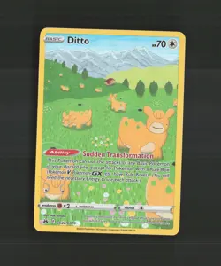 Ditto GG22/GG70 Crown Zenith Full Art Ultra Rare Holo Pokemon Card NM - Image 1