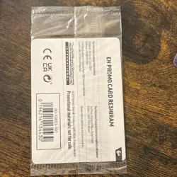 SEALED!!! Pokemon Reshiram Phantasmal Flames 017/094 Promo Stamped Holo Rare - Image 3