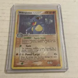 Pokemon TCG Nidoqueen EX FireRed & LeafGreen 9/112 Reverse Holo Rare - Image 1