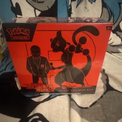 Pokemon TCG Scarlet & Violet Destined Rivals Elite Trainer Box Mewtwo & Giovanni - Image 1