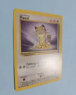 2000 Mauzi (Meowth) 56/64 - Jungle Set - German - NM/LP Pokemon TCG WotC - Image 3