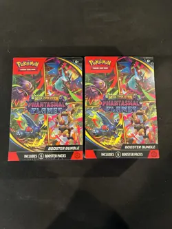 Pokemon TCG Mega Evolution Phantasmal Flames Booster Bundles New Sealed 6 Packs - Image 4