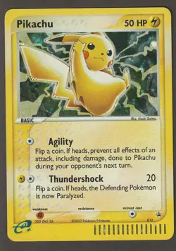 Pokemon Pikachu 10th Anniversary Journey Across America Black Star Promo reader - Image 1