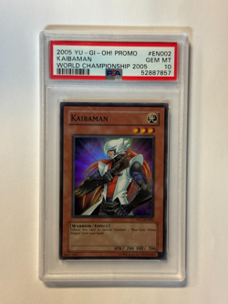 PSA 10 Kaibaman WC5-EN002 2005 World Championship Promo Yu-Gi-Oh - Image 1