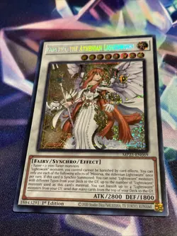 Yu-Gi-Oh! TCG Minerva, The Athenian Lightsworn MP25-EN069 Prismatic Secret Rare - Image 2