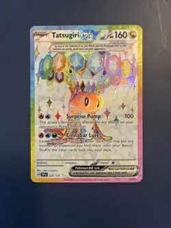 Pokemon TCG Tatsugiri EX Full Art Ultra Rare Card 226/191 Surging Sparks - Image 1