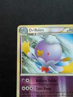 M/NM Pokemon Drifblim Reverse Holo Card 12/90 Undaunted - Image 2