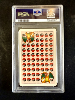 1998 Pokemon Stadium Red Version Playing Cards Nidoking King of Diamonds PSA 10 - Image 2