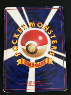 Sabrina's Gastly Pokemon Card Game Japanese No.092 Rare Nintendo Japan - Image 2