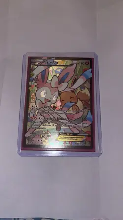Pokemon Sylveon EX Full Art Ultra Rare Holo Generations RC32/RC32 Card - Image 1