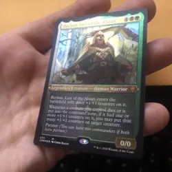 Reyhan, Last of the Abzan (Foil Etched) - Commander Legends (CMR) NM Magic - Image 2
