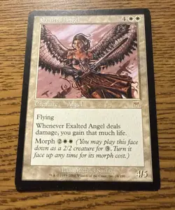 Exalted Angel Onslaught Regular RARE MTG MAGIC THE GATHERING LP - Image 1