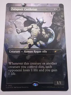 Zulaport Cutthroat (1982) (Rainbow Foil) Secret Lair Drop Foil - Image 1