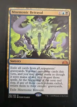 Mnemonic Betrayal Guilds of Ravnica MTG Regular Near Mint - Image 1