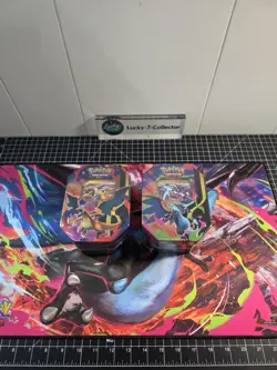 2x Pokemon TCG Mega Charizard X + Y ex Tin Bundle factory Sealed New - Image 2