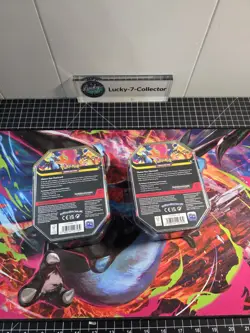 2x Pokemon TCG Mega Charizard X + Y ex Tin Bundle factory Sealed New - Image 4