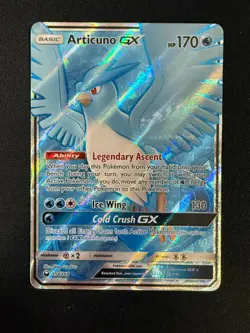 Articuno GX - 154/168 - Full Art Ultra Rare Celestial Storm (NM) Pokemon - Image 1