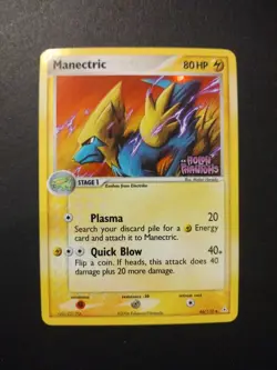 Pokemon TCG Manectric 46/110 EX Holon Phantoms - Image 1