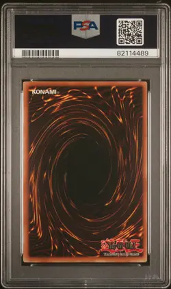 Yu-Gi-Oh! 2003 Vampire Lord DCR-000 1st Edition Secret Rare PSA 9 MINT - Image 2
